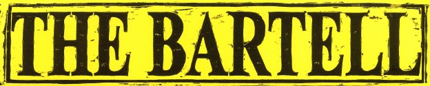 The Bartell Theatre logo, a stylized display of the words The Bartell.