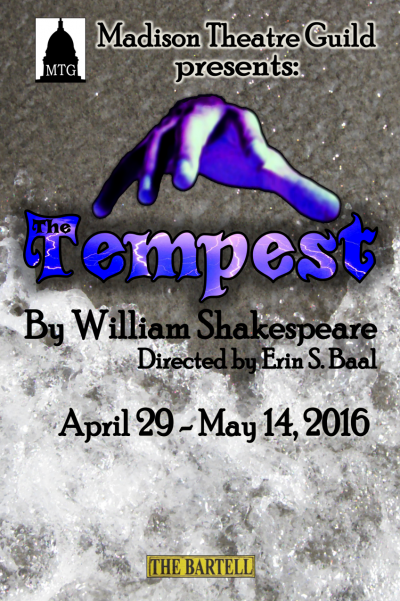 William Shakespeare's The Tempest Poster