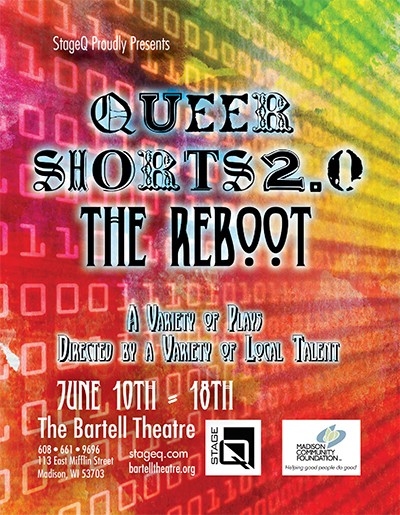 StageQ Presents Queer Shorts 2.0 The Reboot, This the promotional Poster