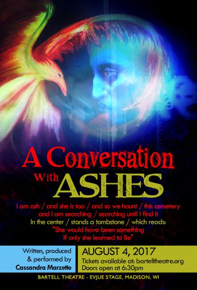 A Conversation with Ashes by Cassandra Marzette
