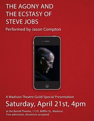 The Agony and the ecstasy of Steve Jobs poster